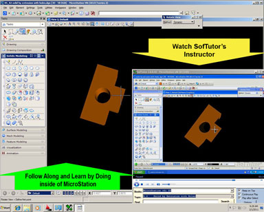 Image of SofTutor for MicroStation V8i 3D